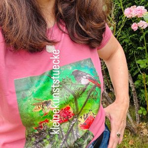 Kunst auf T-Shirt